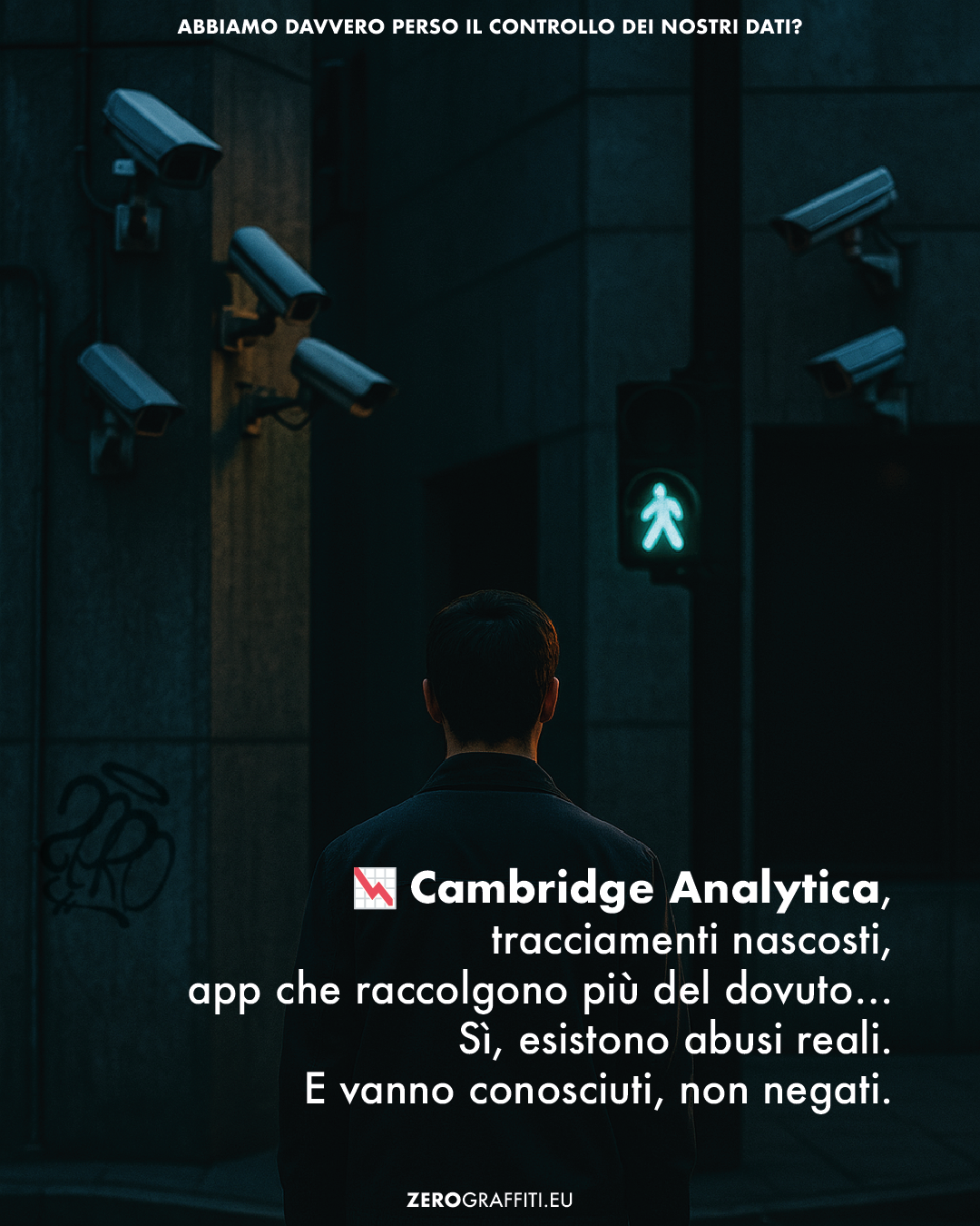 📉 Cambridge Analytica, tracciamenti nascosti, app che raccolgono più del dovuto… Sì, esistono abusi reali. E vanno conosciuti, non negati.