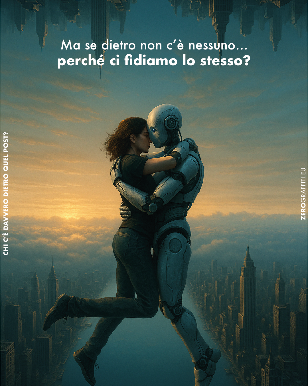 Ma se dietro non c’è nessuno…
perché ci fidiamo lo stesso?