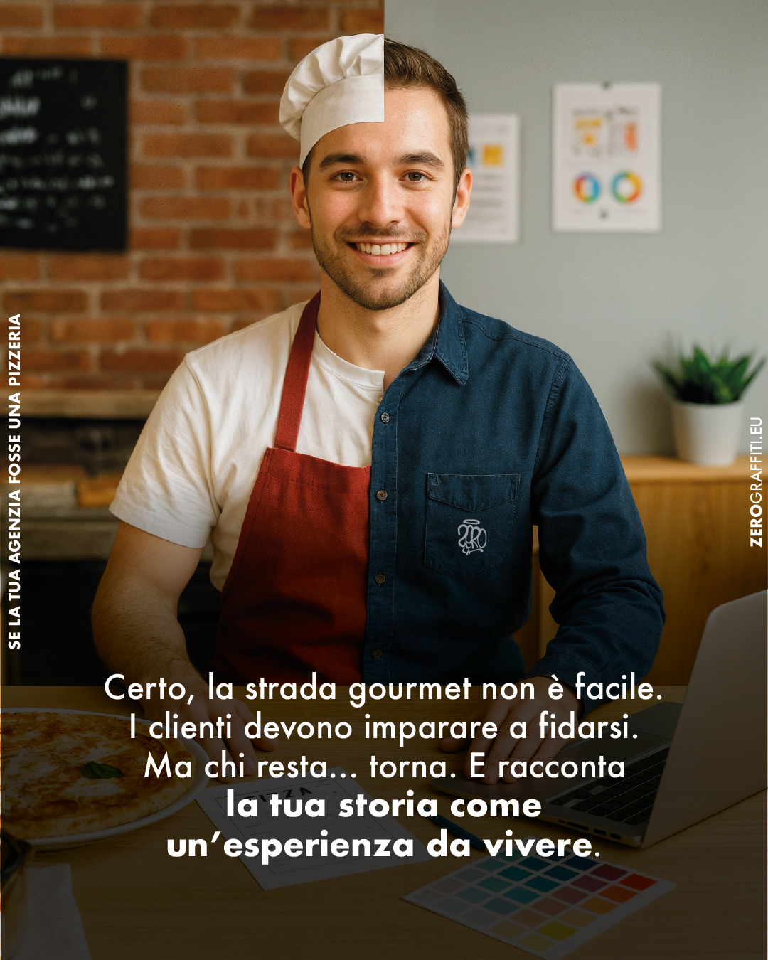 Certo, la strada gourmet non è facile. I clienti devono imparare a fidarsi. Ma chi resta… torna. E racconta la tua storia come un’esperienza da vivere.
