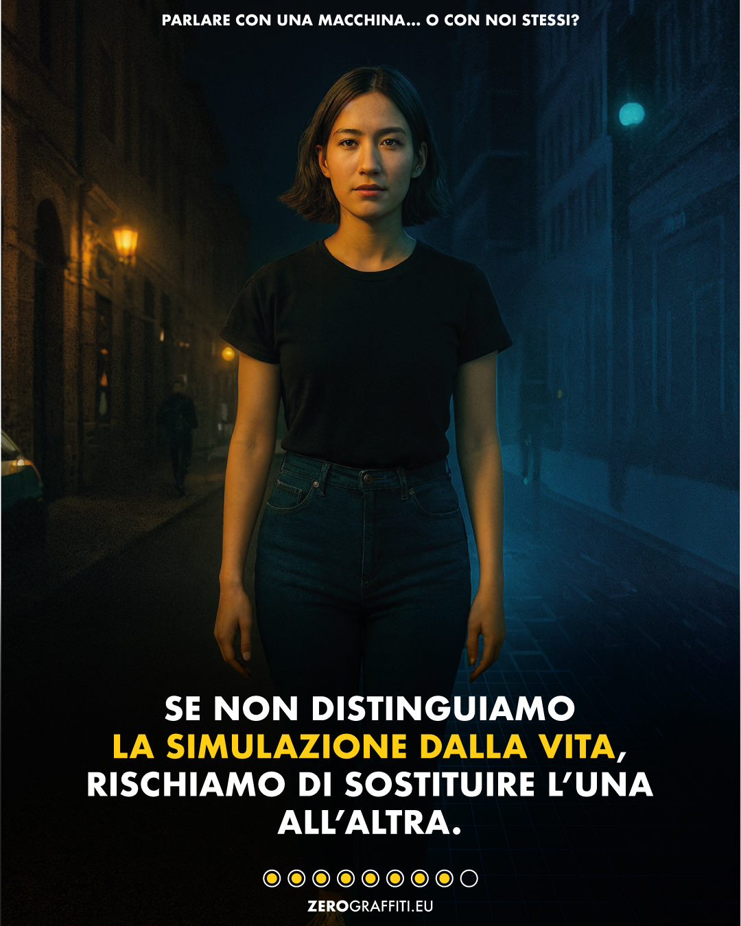 Se non distinguiamo la simulazione dalla vita, rischiamo di sostituire l’una all’altra.
