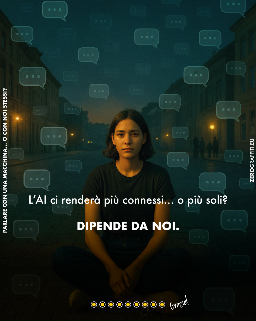 L’AI ci renderà più connessi… o più soli? Dipende da noi.