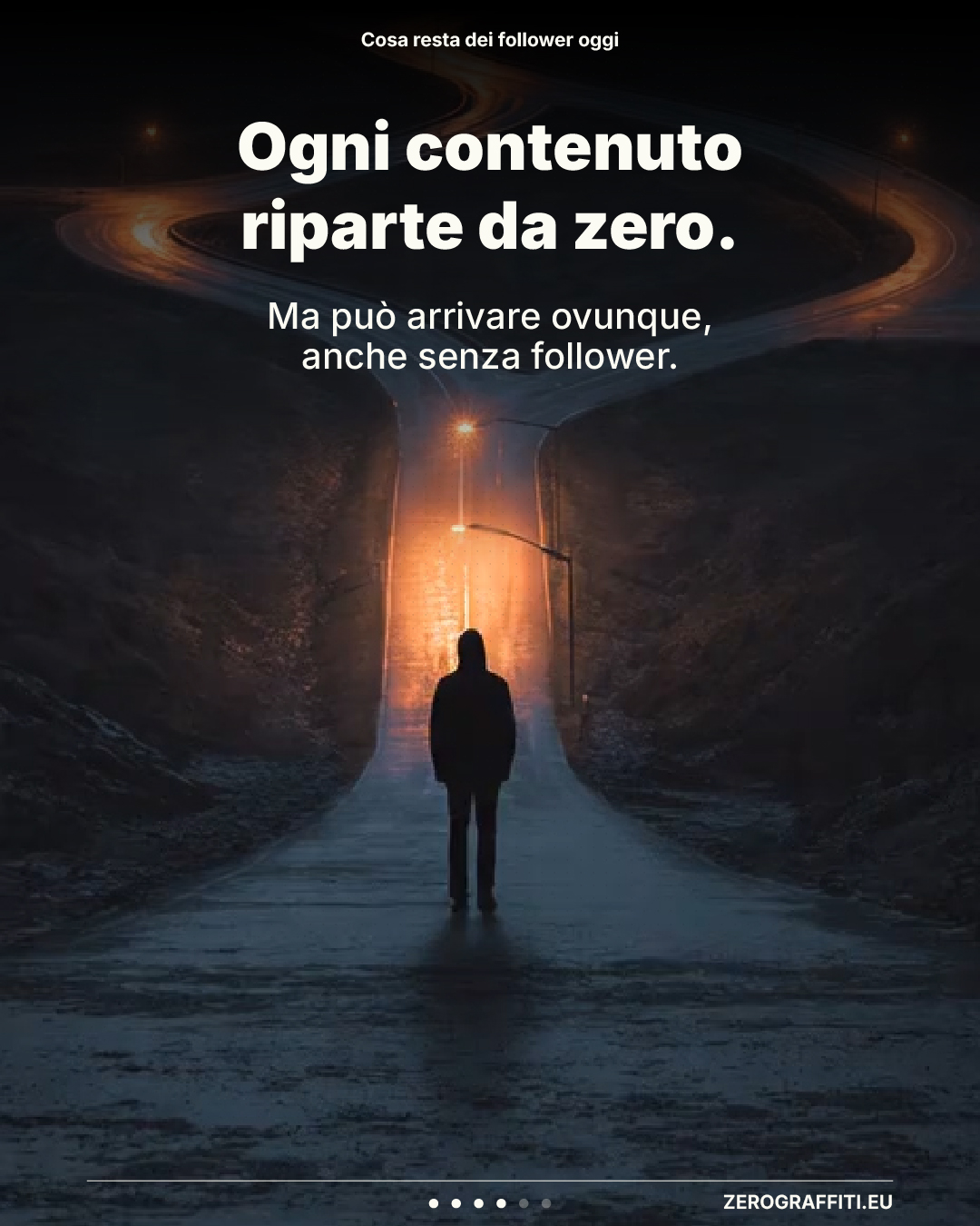 Ogni contenuto riparte da zero. Ma può arrivare ovunque, anche senza follower.